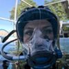 JILLIAN in THE LAB RAT: THE FULL FACE MASK FAIL