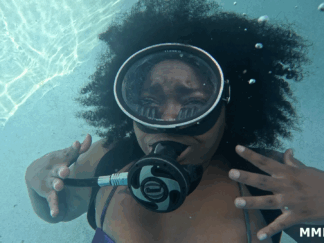 DIAMOND in THE SCUBA SLIP