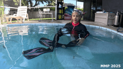 SUMMER MONROE in SNORKEL GEAR SUBTERFUGE